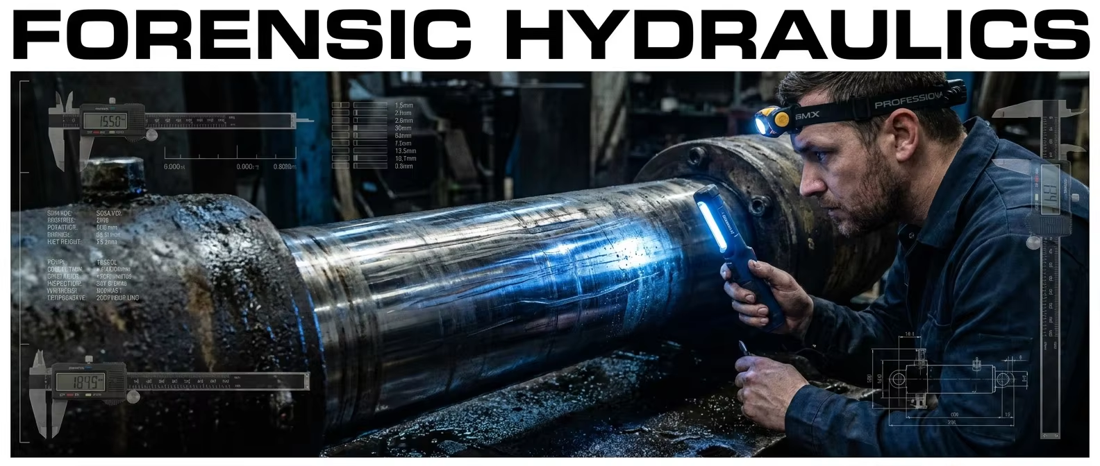 A „hegek” olvasása a sérült hengerrudakon