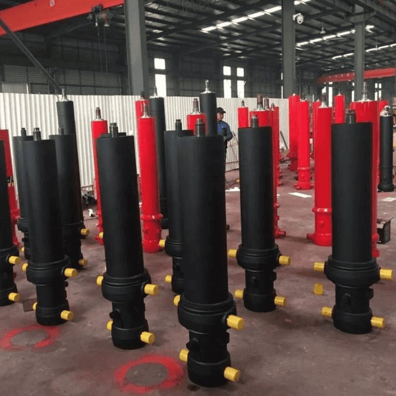 FEE-5TG-E191*4826 elölre szerelt többfokozatú hidraulikus munkahenger