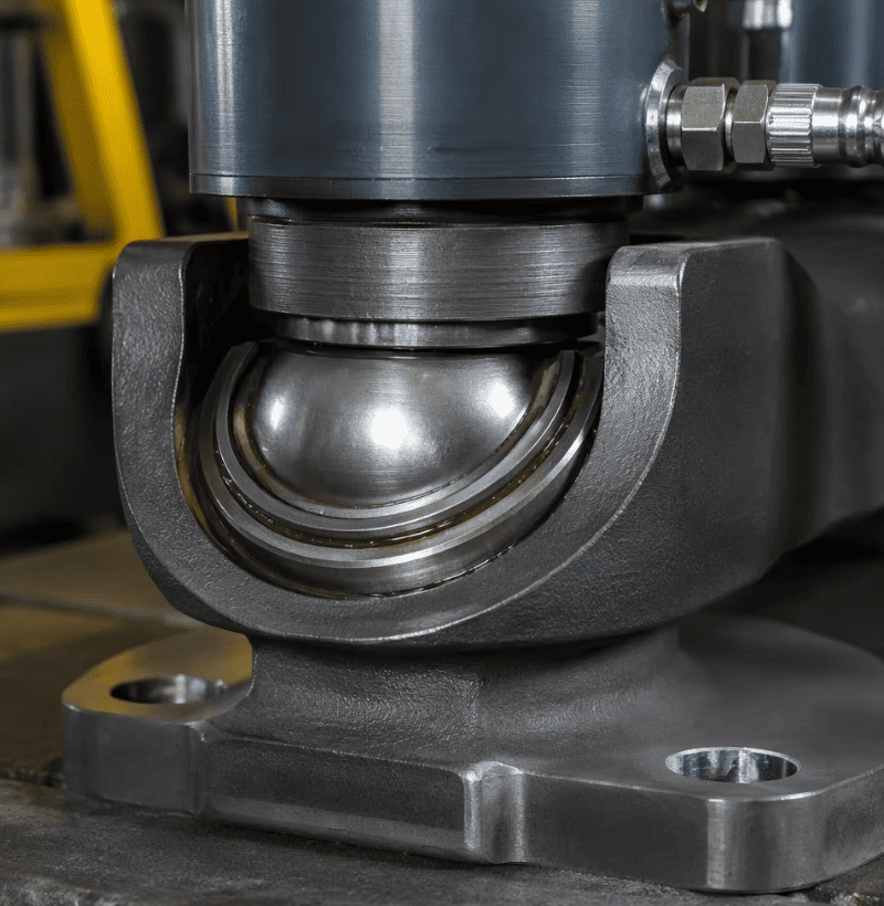 HCIC high-tensile spherical bearing for self-aligning hydraulic cylinders 