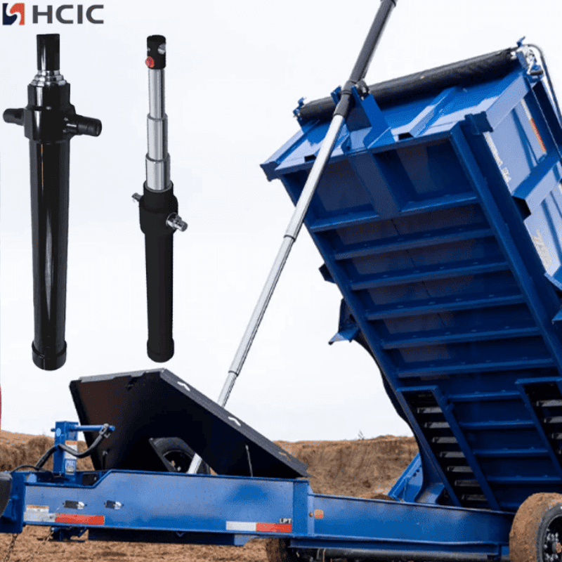 Teleszkópos többfokozatú hidraulikus henger